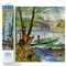 Diamond Dotz Fishing in Spring (Van Gogh) Diamond Painting Kits for Adults - Diamond Art Kits a Relaxing Creative Craft Kit with Dotz Gems